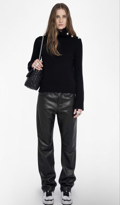 Свитер черный Zadig & Voltaire