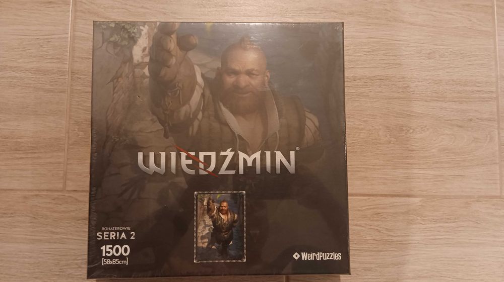 Puzzle Bohaterowie Wiedźmina Seria 2 Zoltan Chivay, 1500 elementów