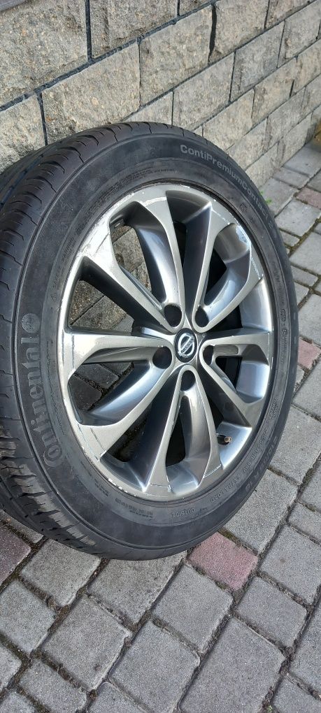 Один Диск R18 5×114,3 легкосплавний Nissan QASHQAI Ніссан Кашкай