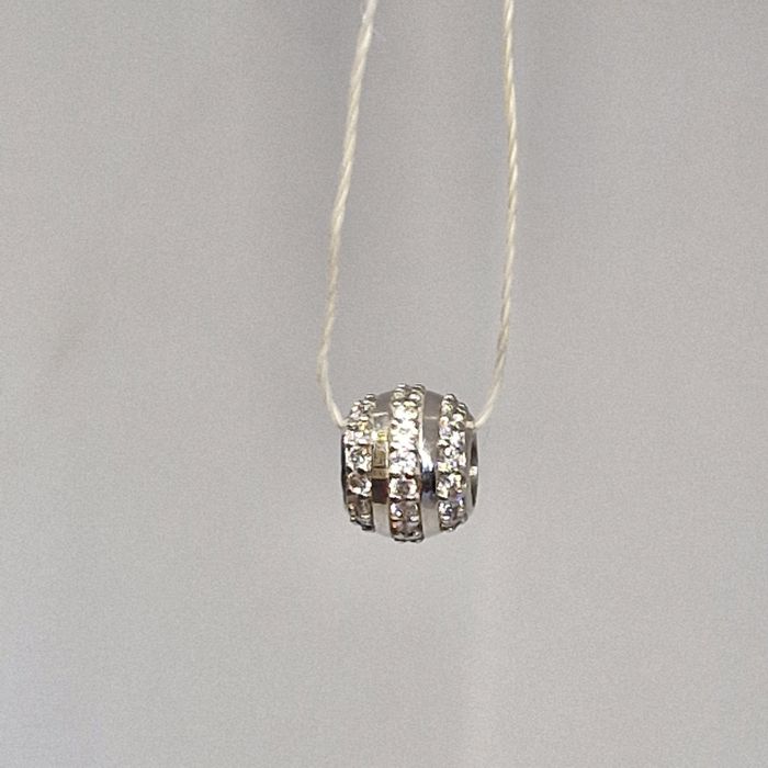 Підвіска - шарм з білого золота. Новий. Бренд Sova.