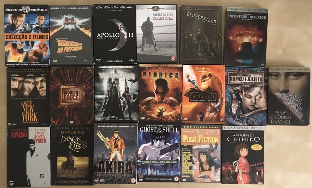 Edições Especiais/Colecionador DVD Vários Filmes