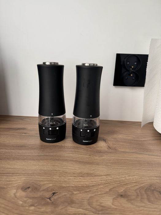 Home&you młynek elektryczny do soli i pieprzu Coarser / 2 sztuki