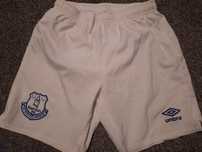 Spodenki pilkarskie Umbro, Everton, 146 cm,12 lat