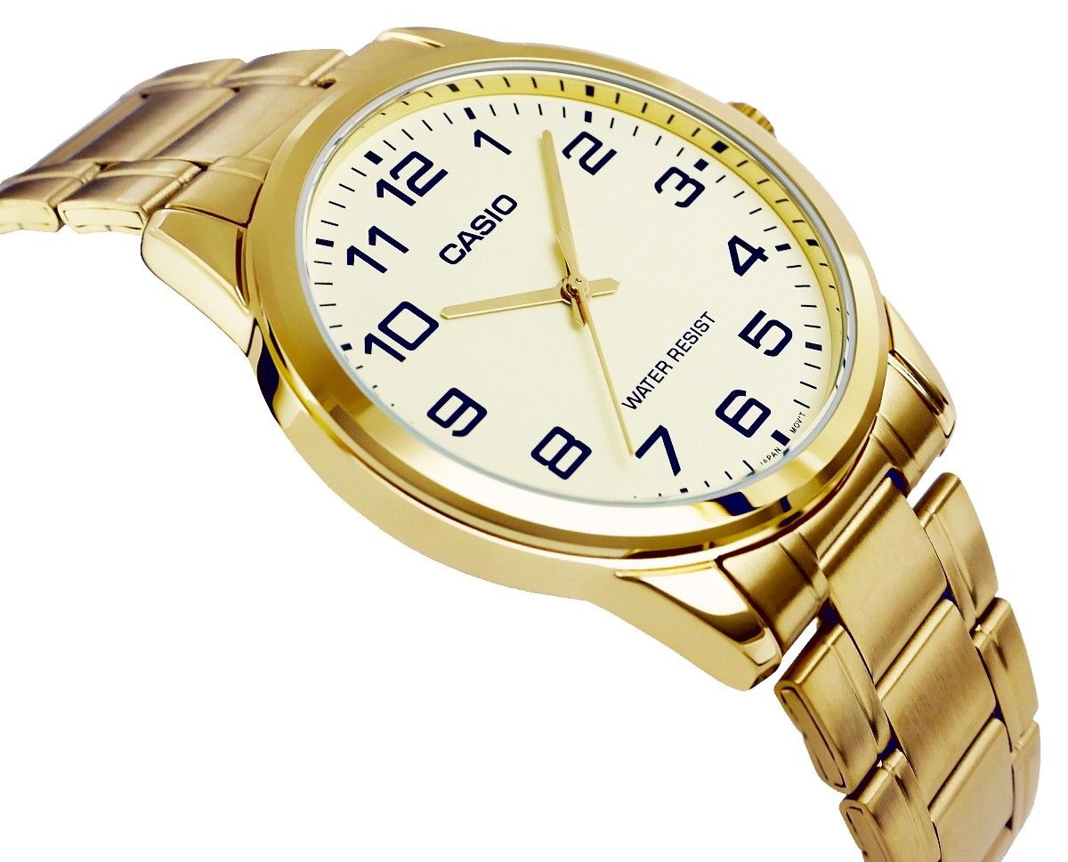 zegarek męski casio mtp-v001g-9budf + box