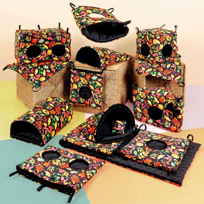 mata ochronna do klatki wybiegu boksu dla psów szczeniaków 92x47 cm