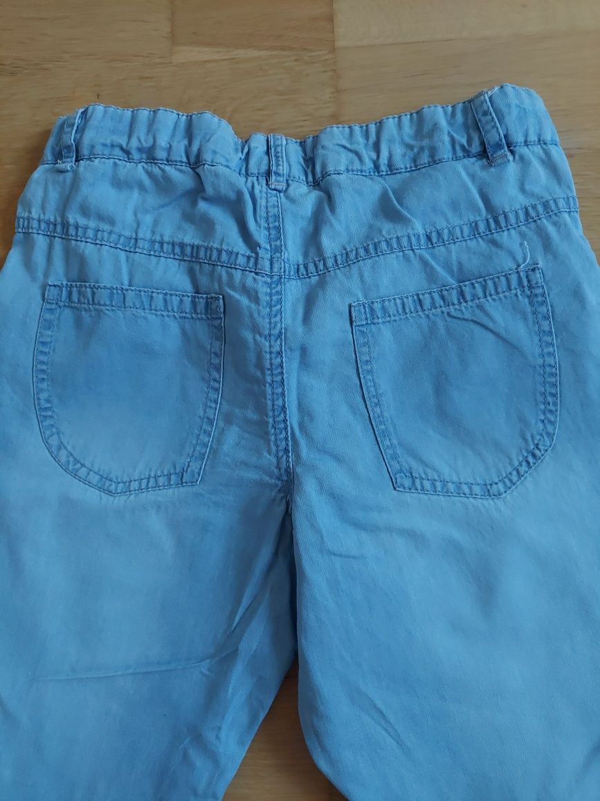 Spodnie Smyk, 140, niebieskie, cienkie