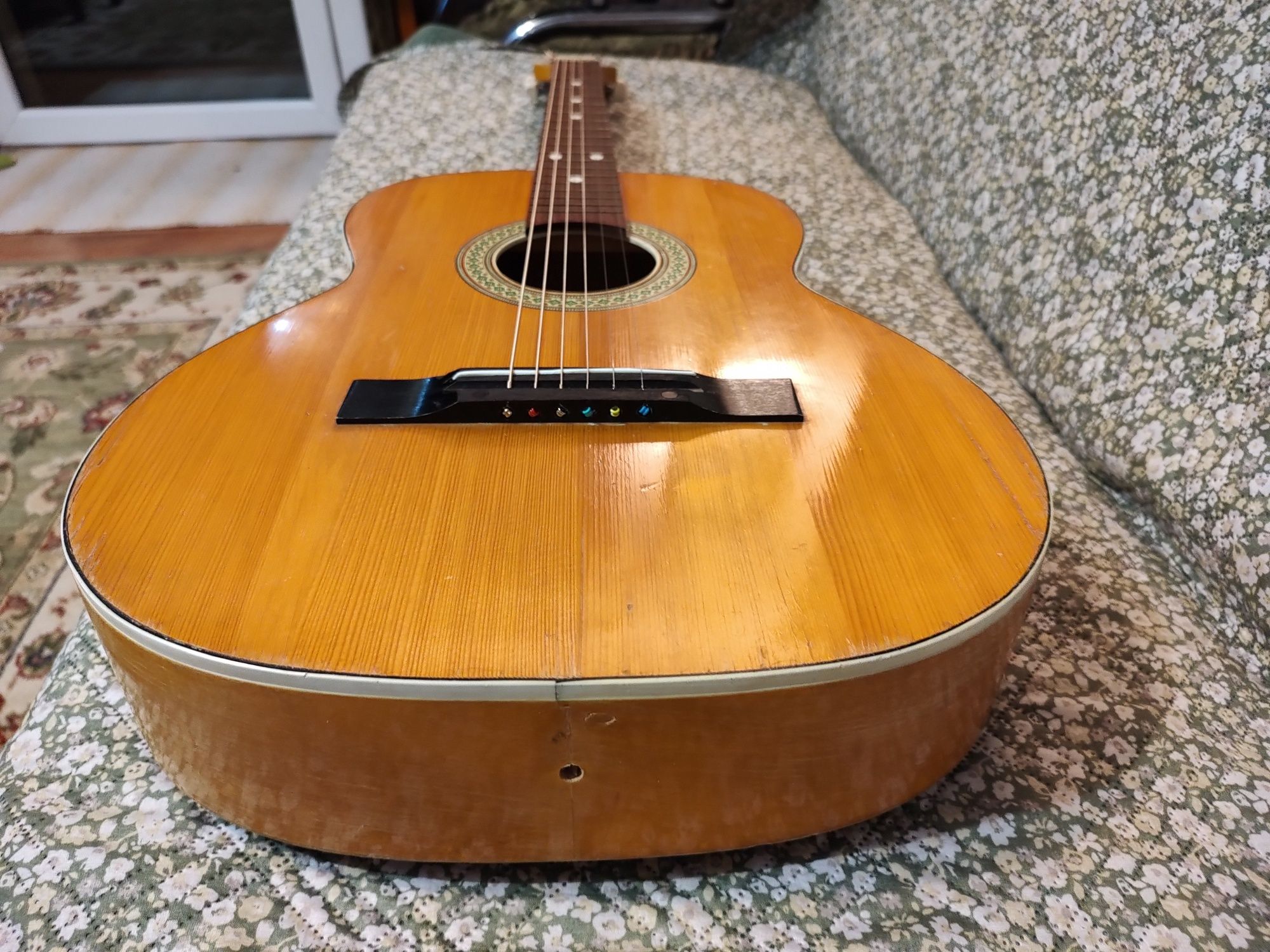 Szeroki gryf 45 mm Defil 7/8 gitara akustyczna Wygodna Dobrze brzmi !!