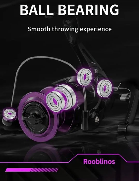 Kołowrotek Rooblinos XC4000 Ambidextrous Spinning Fishing Reel