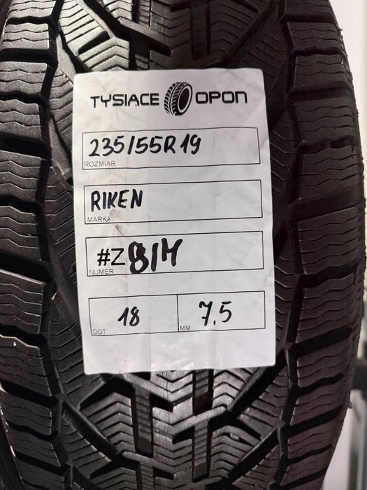Opony Zimowe 235/55/19 Riken SuvSon Komplet #Z917