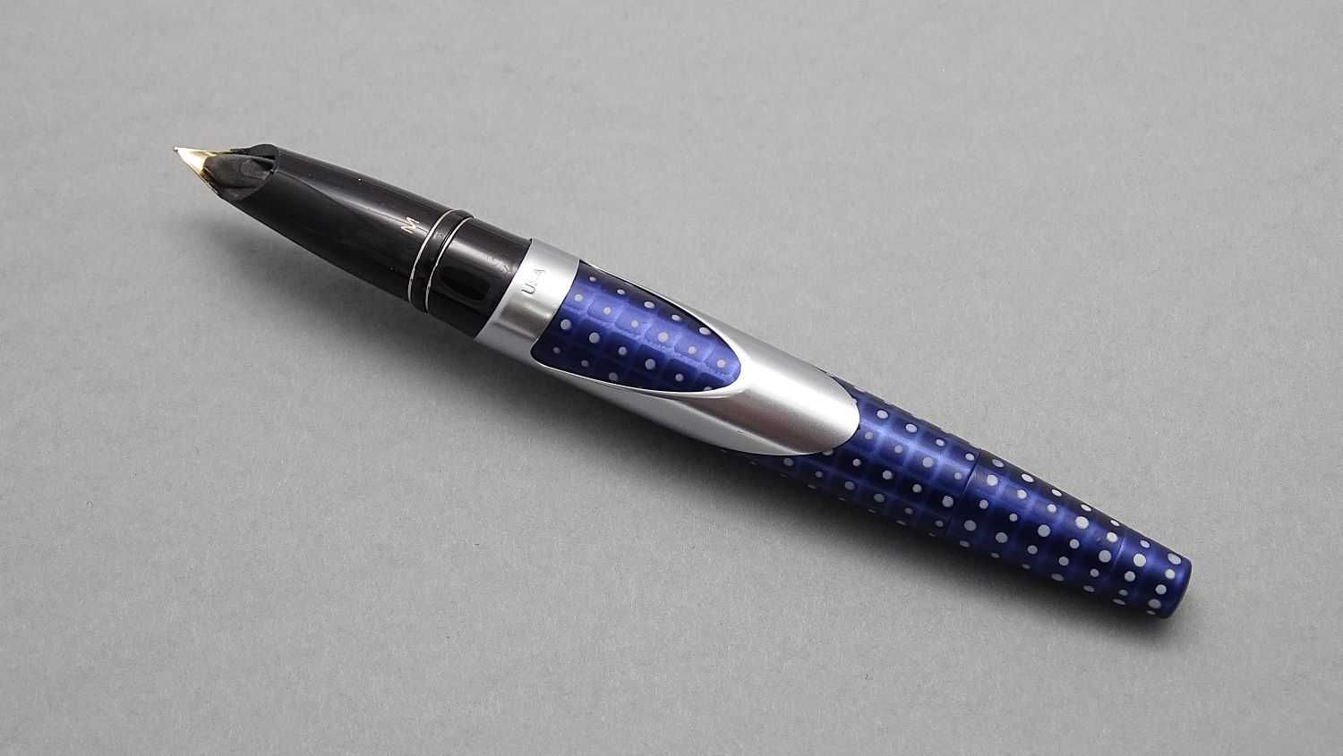 stare pióro wieczne, 2000, SHEAFFER INTRIGUE 612 CHROME & WHALE SHARK