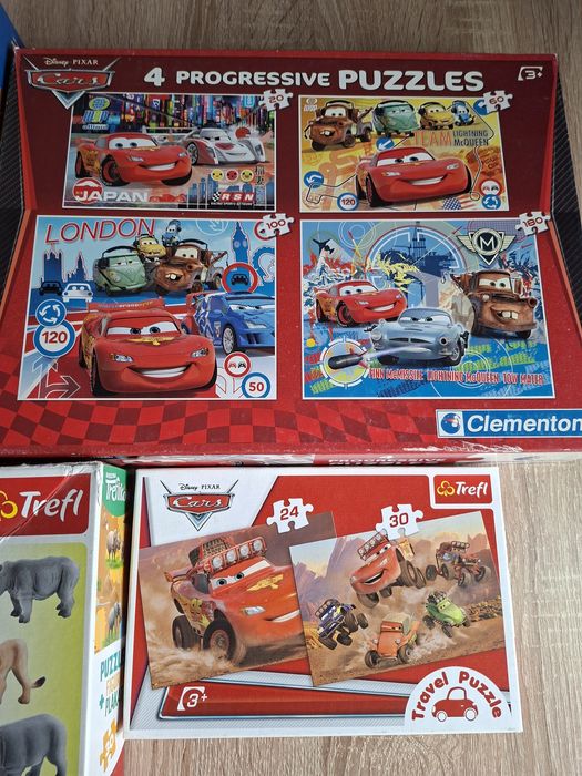 Puzzle Toy Story Auta Safari