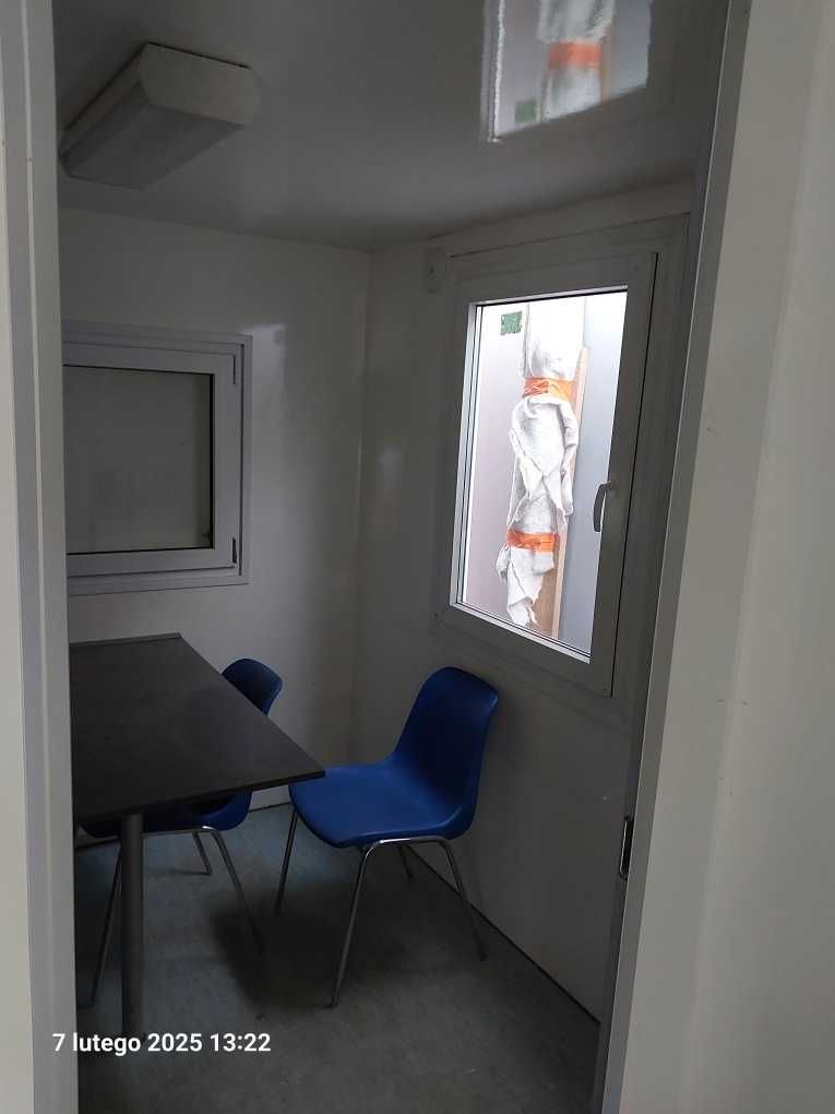 Przyczepa socjalna ,brygadówka - jadalnia, wc + prysznic