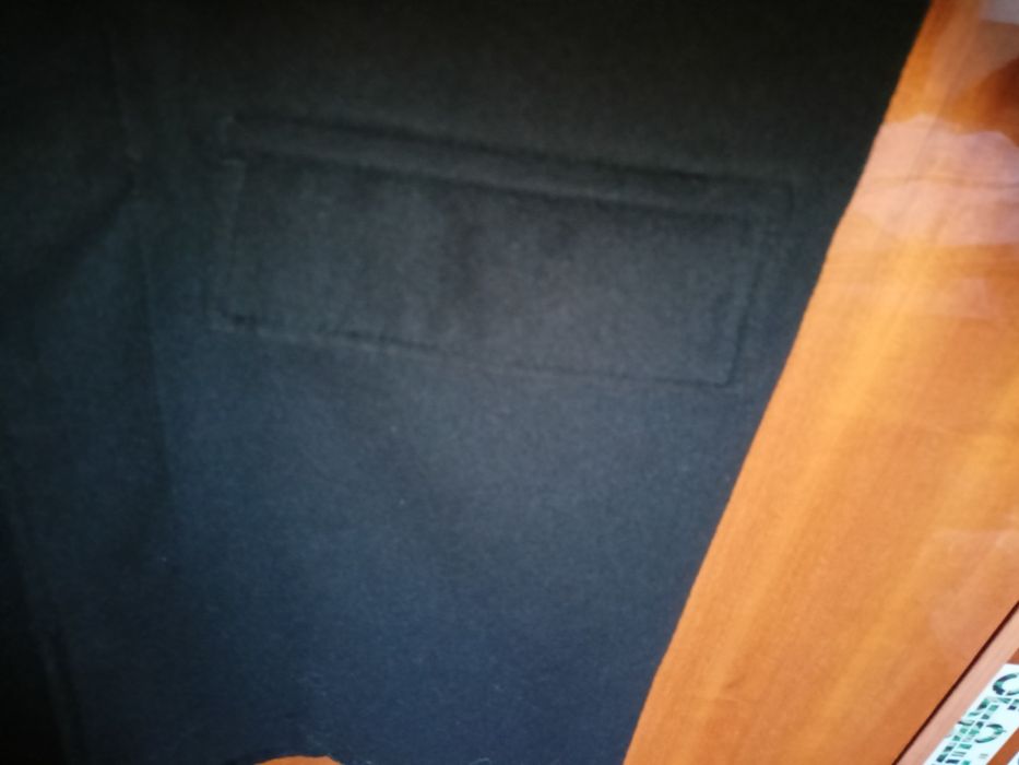 Płaszcz męski lub młodzieżowy czarny