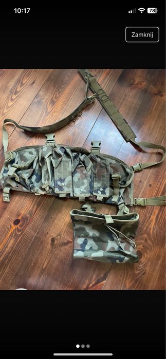 Pasoszelki z workiem zrzutowym i ladownicami MON