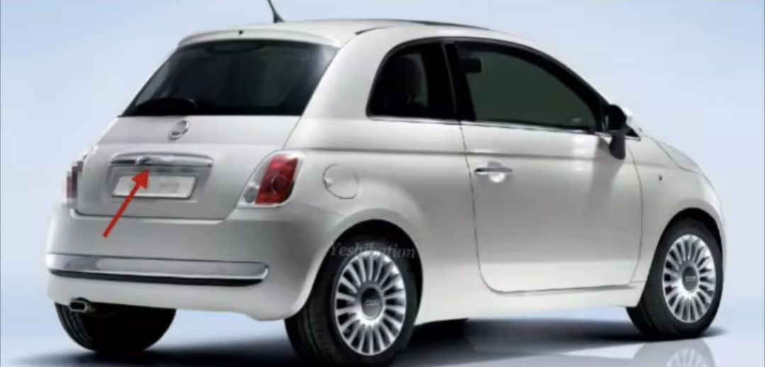 Câmara traseira Fiat 500