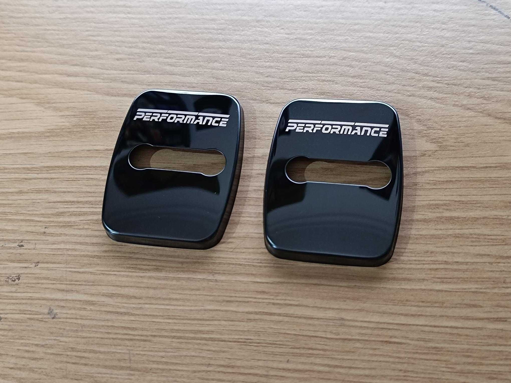 Tampas Proteções Fecho Porta BMW M Performance | Preto ou Cromado