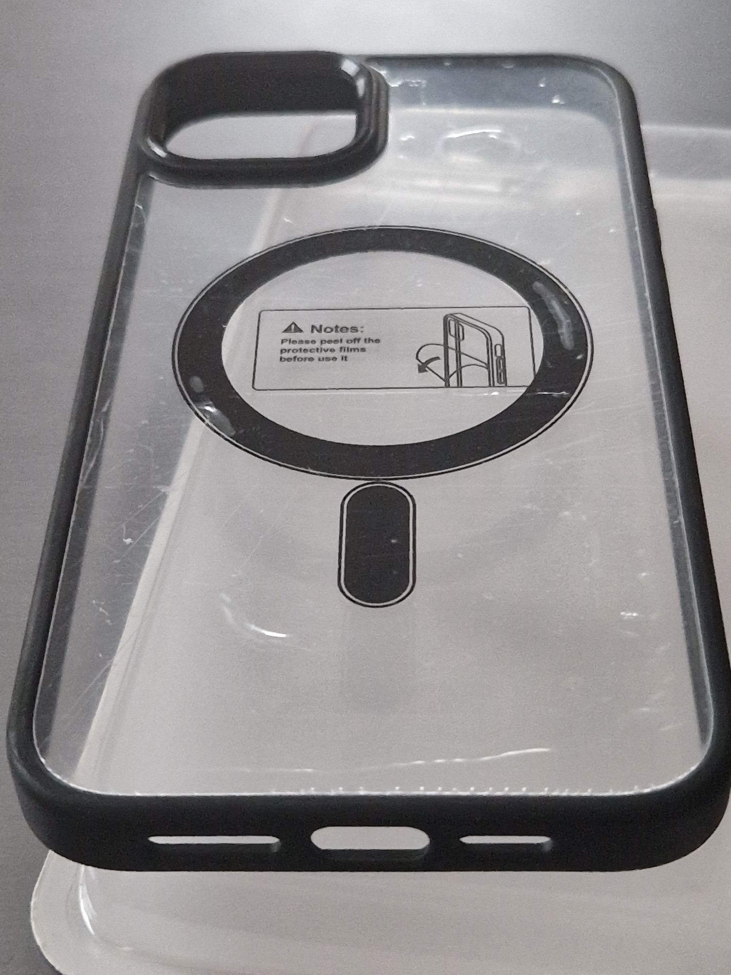 Tel Protect Magnetic Clear Case do Iphone 14 Plus Przezroczysty