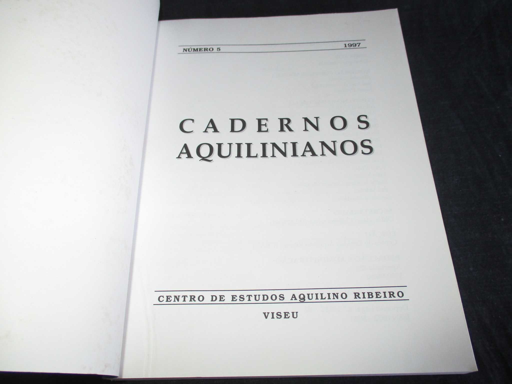 Livro Cadernos Aquilinianos 5 1997