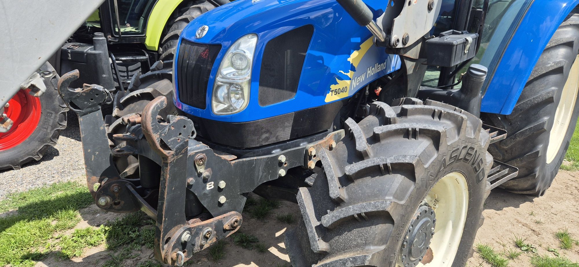 New Holland T5040 tuz tur+łyżko-krokodyl 2012r idealny stan oryginał