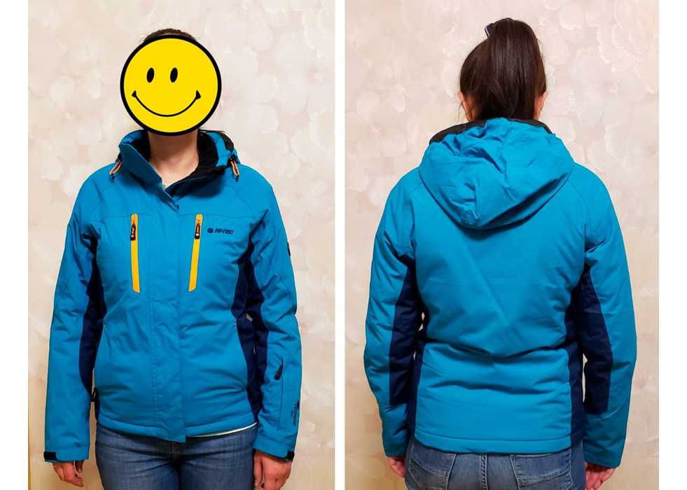 Куртка лижна жіноча р.44-46 практично нова, колір морської хвилі