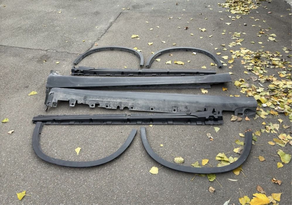 Пороги накладки на крылья (арки) расширители арок бмв ф15 bmw f15 x5