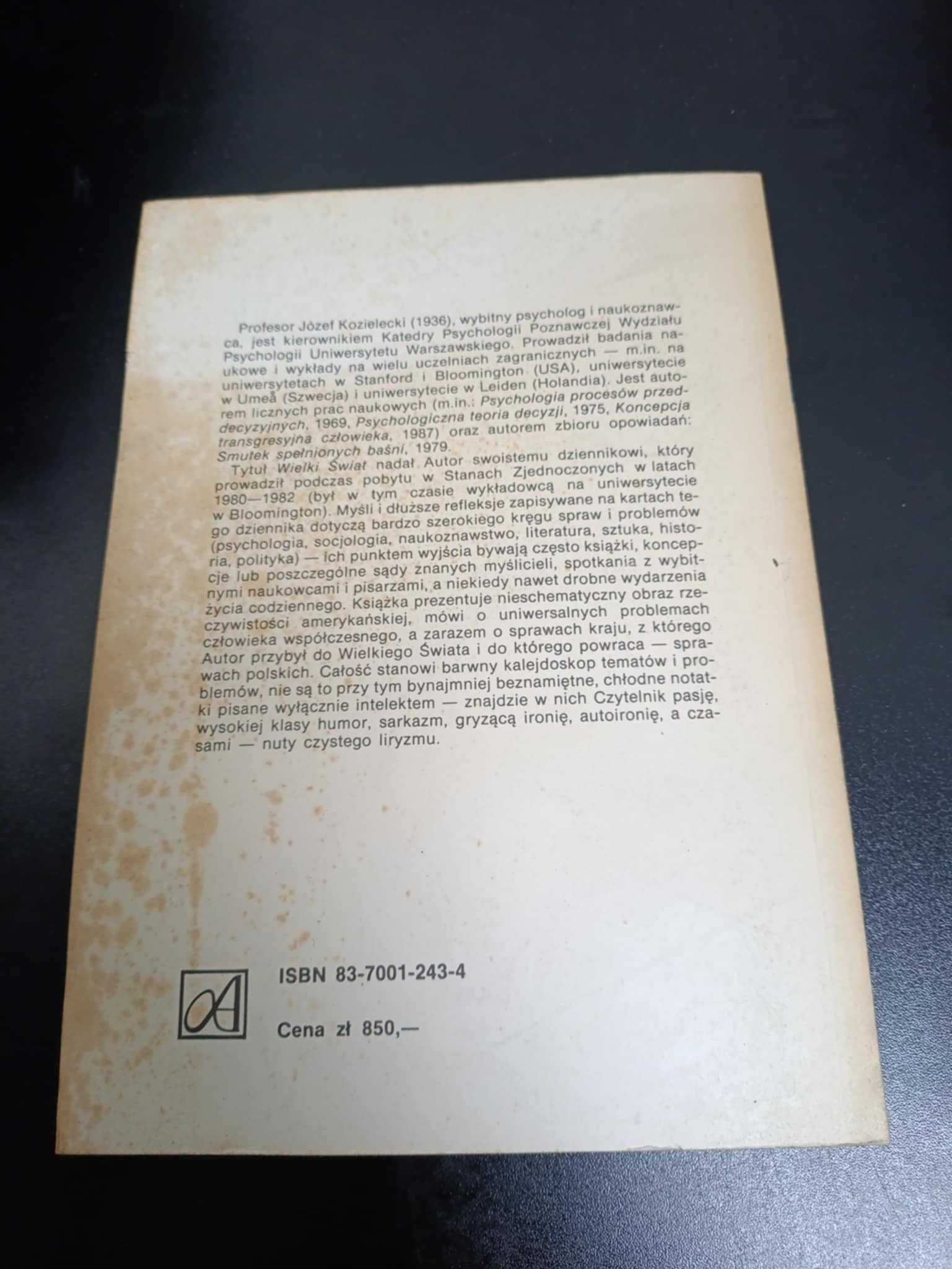 Wielki świat - Józef Kozielecki