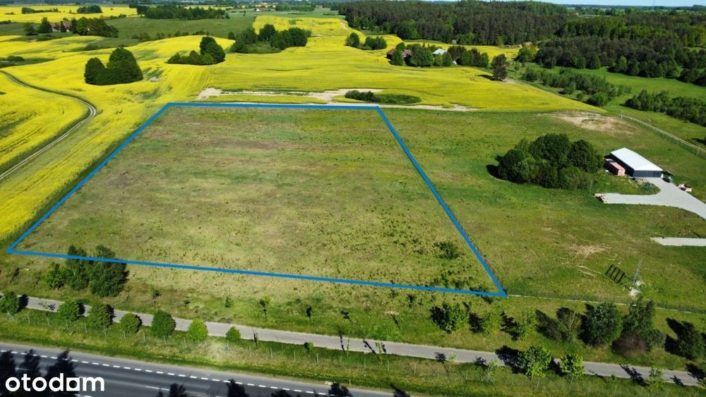 Działka pod halę, magazyny -Spręcowo