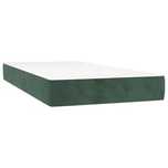 vidaXL Materac kieszeniowy, ciemnozielony, 80x200x20 cm używane 2szt