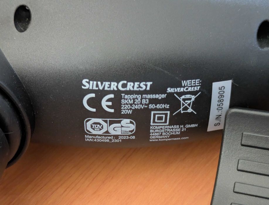 Diversos: Massajador Silvercrest, massajador Natura, caixas de óculos