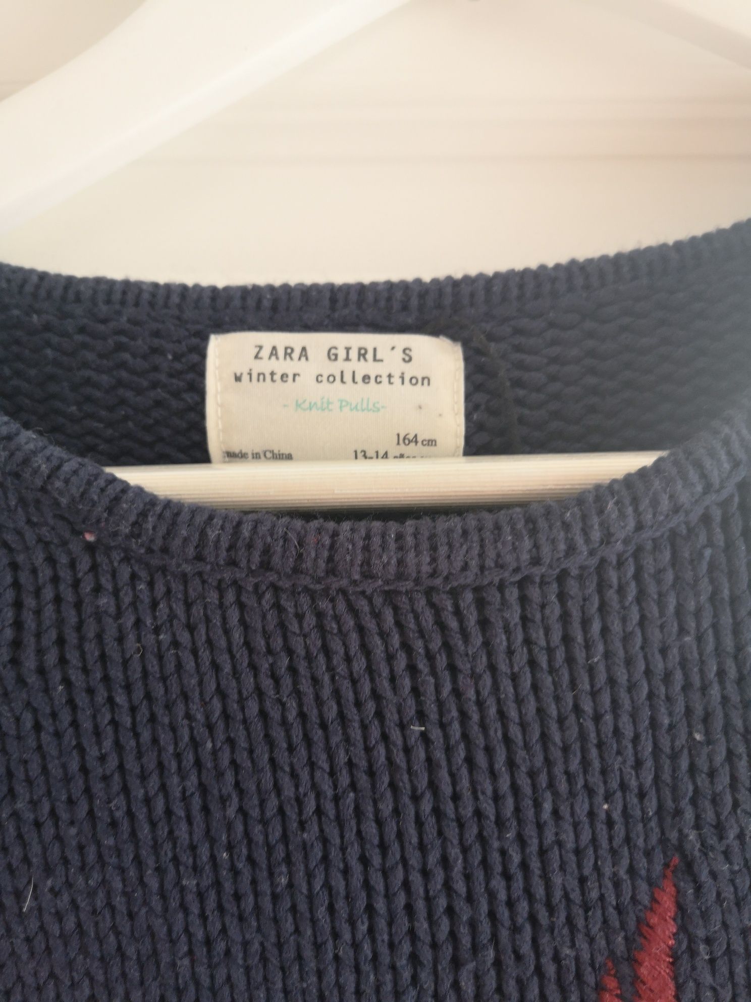 Sweter dziewczęcy Zara 164cm