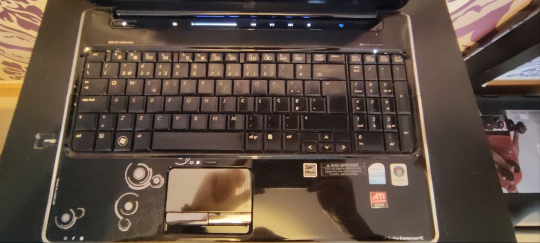 Portátil HP rato e teclado sem fios