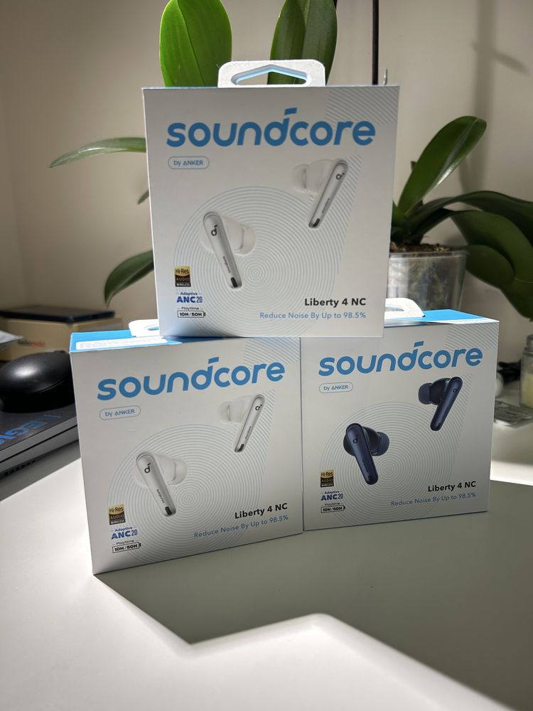Нові бездротові навушники Anker Liberty 4 NC Soundcore anc шумодав