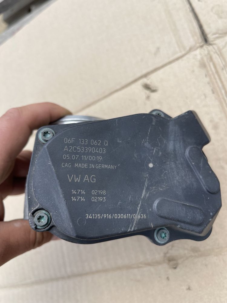 Дроссельная заслонка 06F 133 062 Q Skoda Superb 1.8 TSI 2 Суперб 2