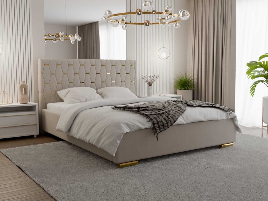 Łóżko tapicerowane AVANTI  120x200, 140x200, 160x200, 180x200, 200x200