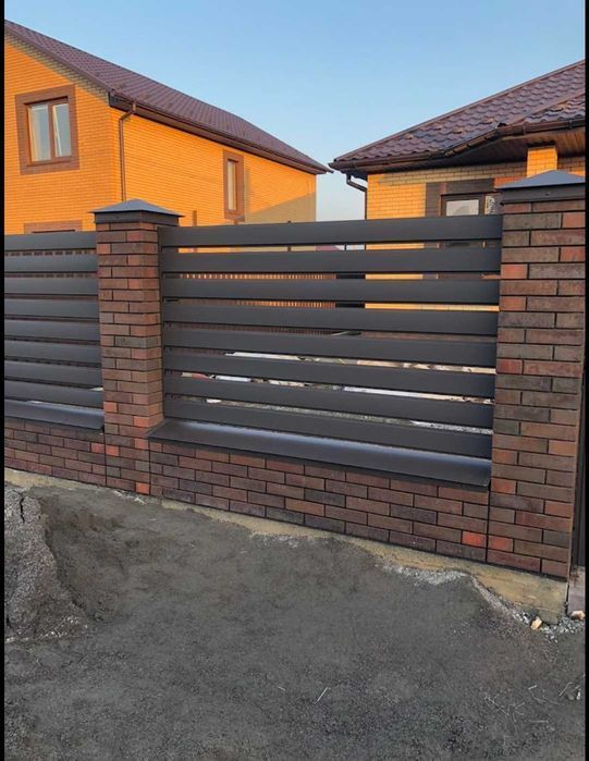 Паркан Ранчо  Металевий Забор Жалюзи