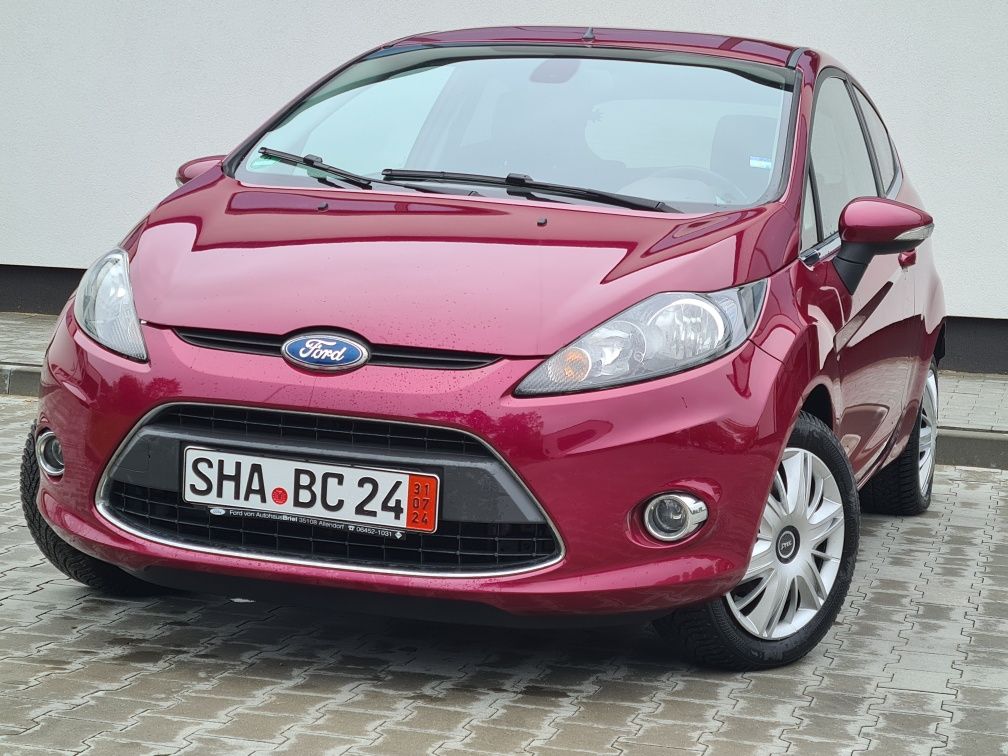 FORD FIESTA 1.6 120KM 2009r Klimatron Bezwyp Serwis Super Stan PIĘKNA