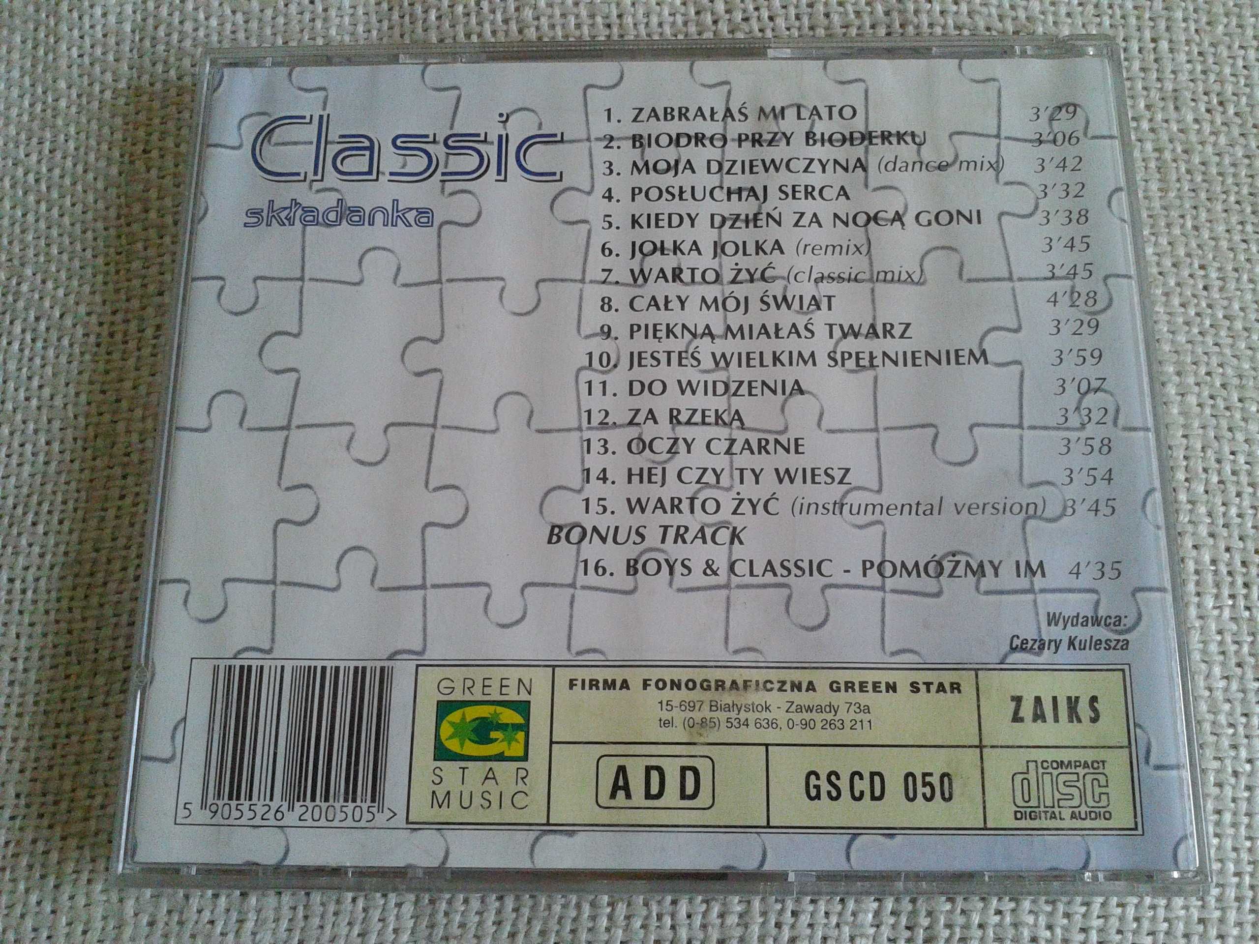 Classic - Składanka  CD