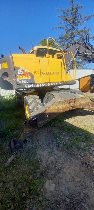 Volvo ew140c вольво екскаватор