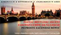 Angielski Łódź korepetycje konwersacje szybki postęp - zaczniesz mówić