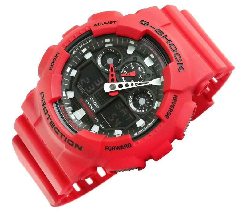 zegarek męski casio g-shock ga-100b-4aer + box
