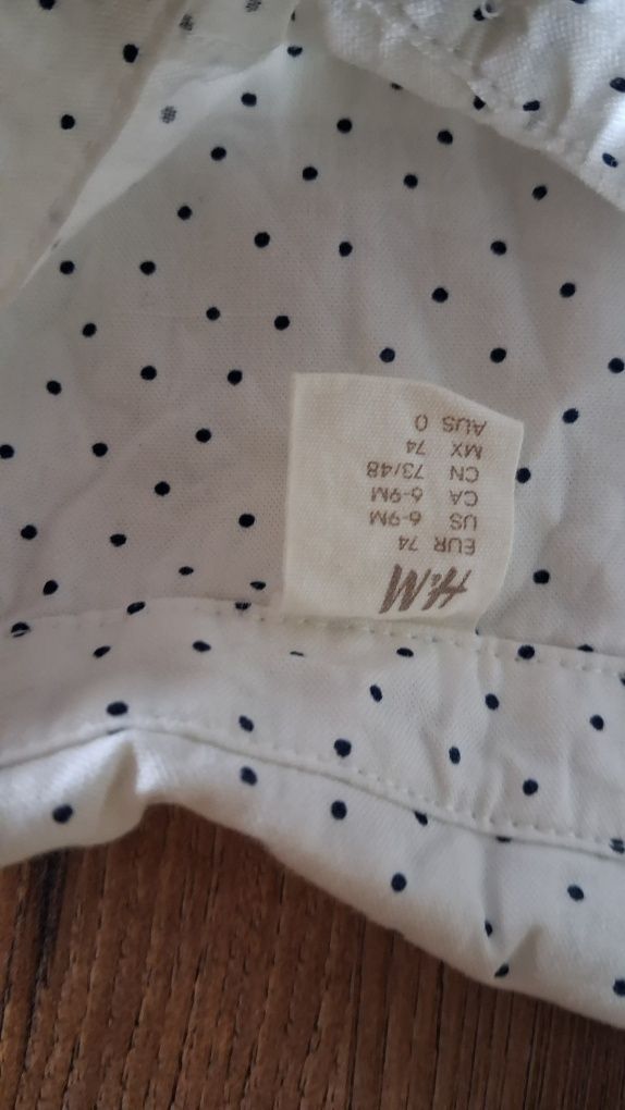 Koszula stan bardzo dobry rozmiar 74