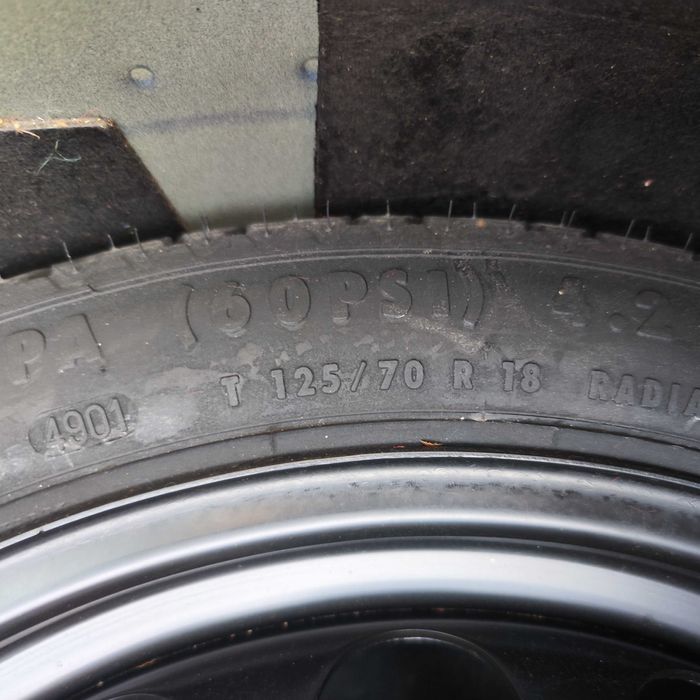 Audi TT 8N Koło Dojazdowe 5x100 Nowe