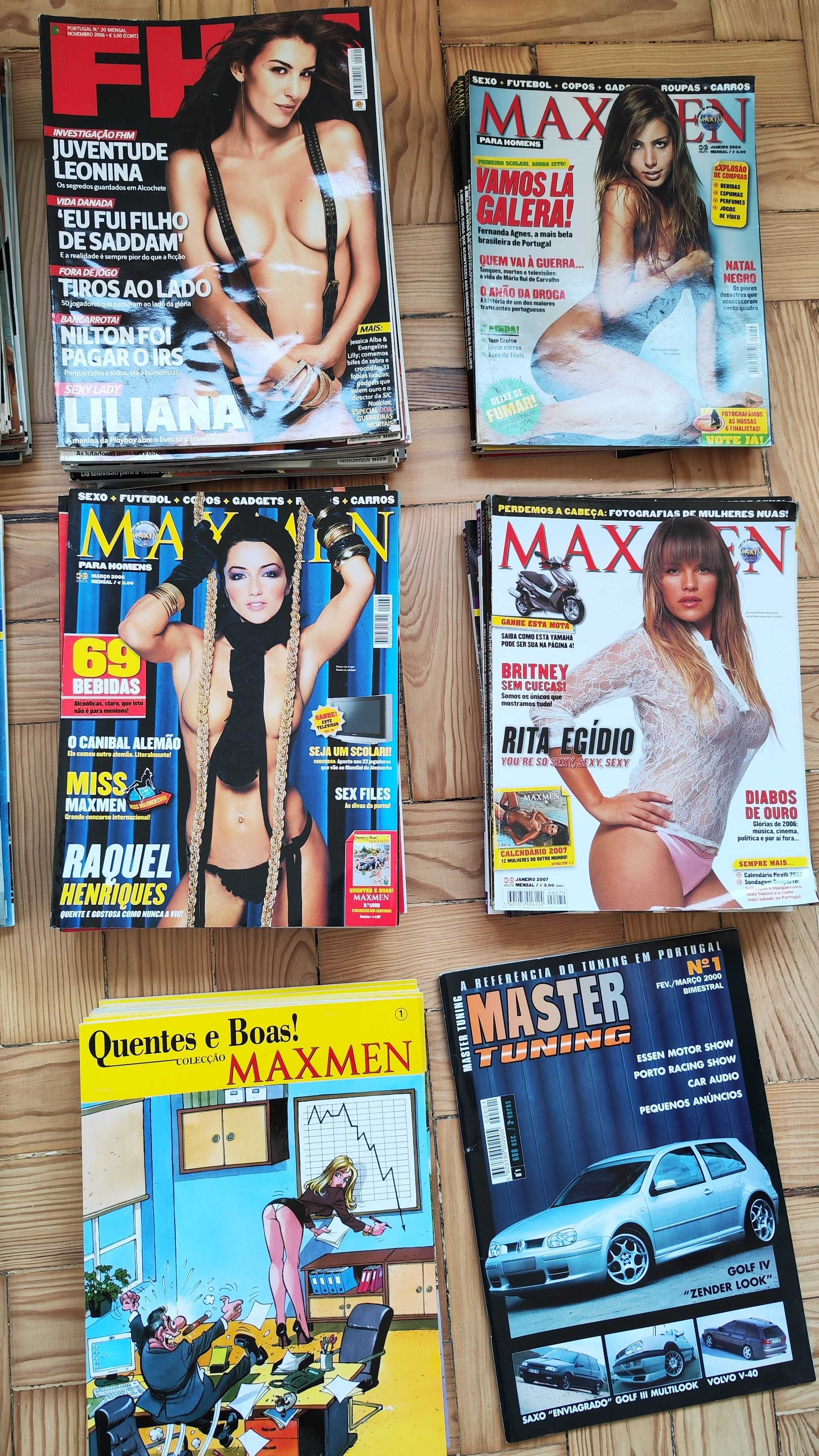 Revistas FHM e Maxmen