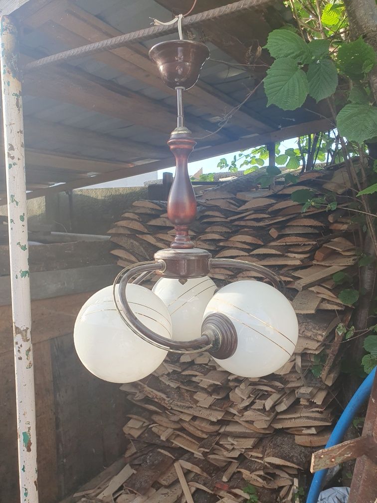 Lampa wisząca potrójna