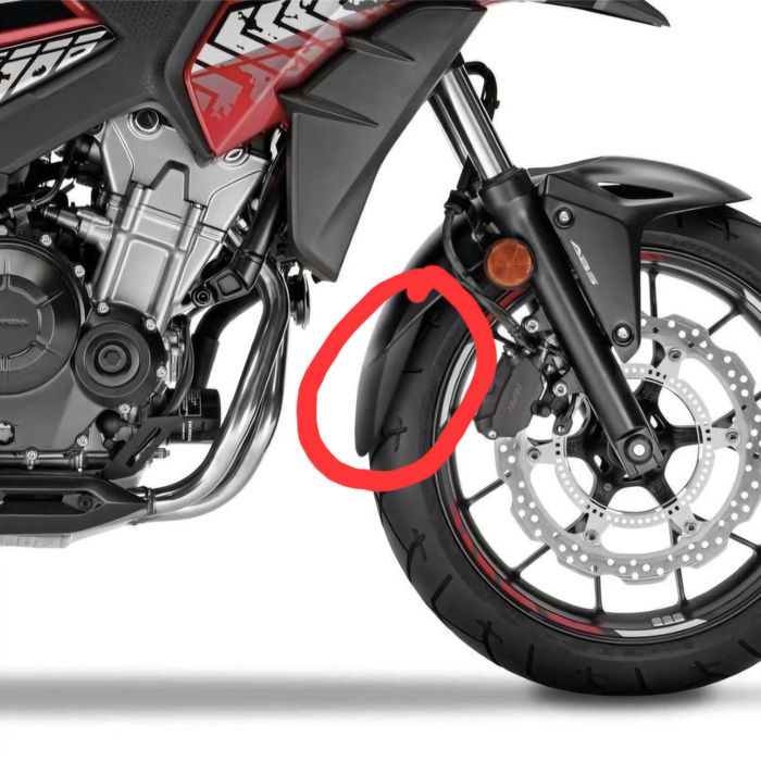 Extensão do pára-lama dianteiro PUIG - Honda CB500F /X /R
