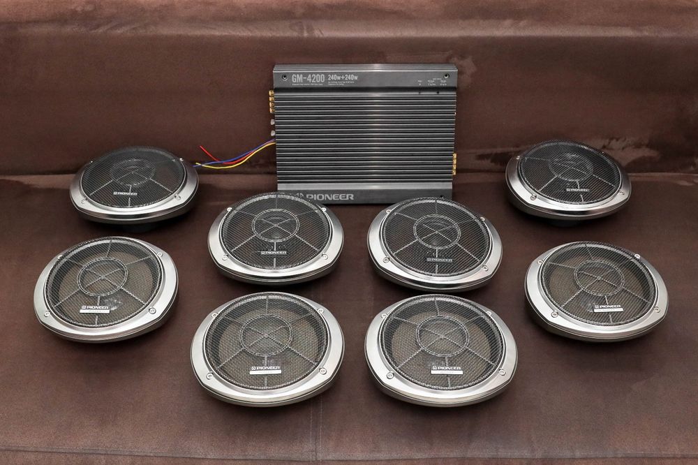 Głośniki Pioneer Vintage plus wzmacniacz
