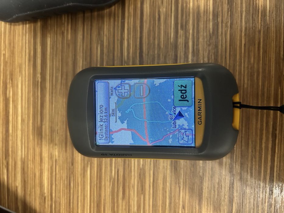 Nawigacja reczna turystyczna piesza rowerowa Garmin Dakota 10