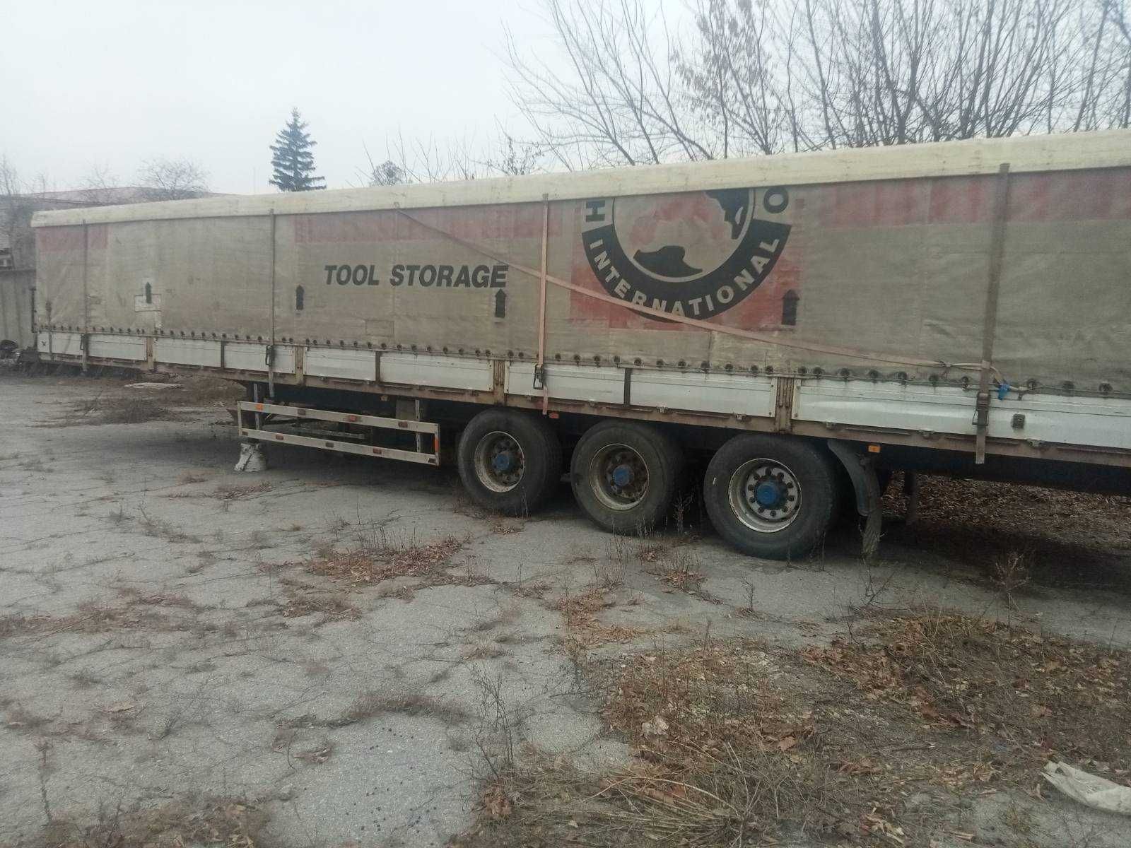 Продам напівпричіп зерновоз Pacton 3142