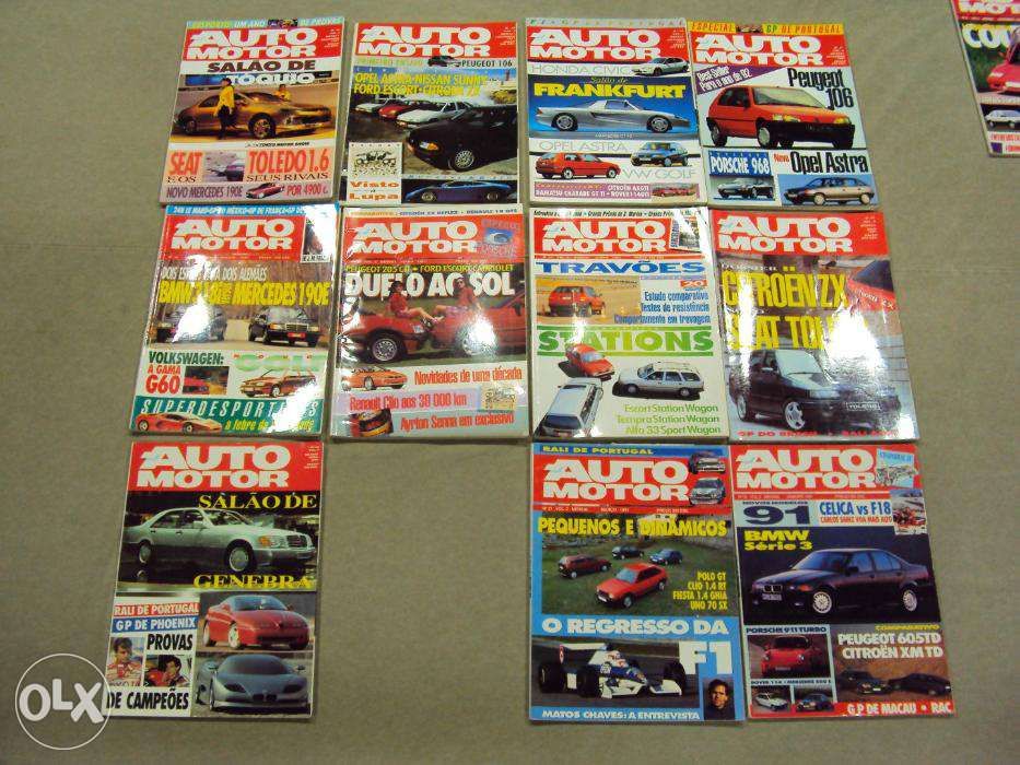 Revista AUTOMOTOR - 1ºs números (Ver Lista)