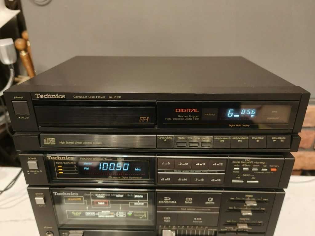 TECHNICS SU-8 ST-8 SL-PJ20 SH-E4 RS-6 ! Unikatowa wieża
